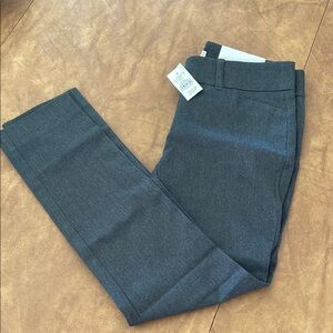 LOFT Gray Skinny Tailored Pants